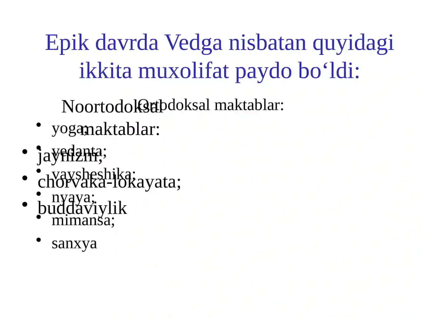 Hind falsafasi 4