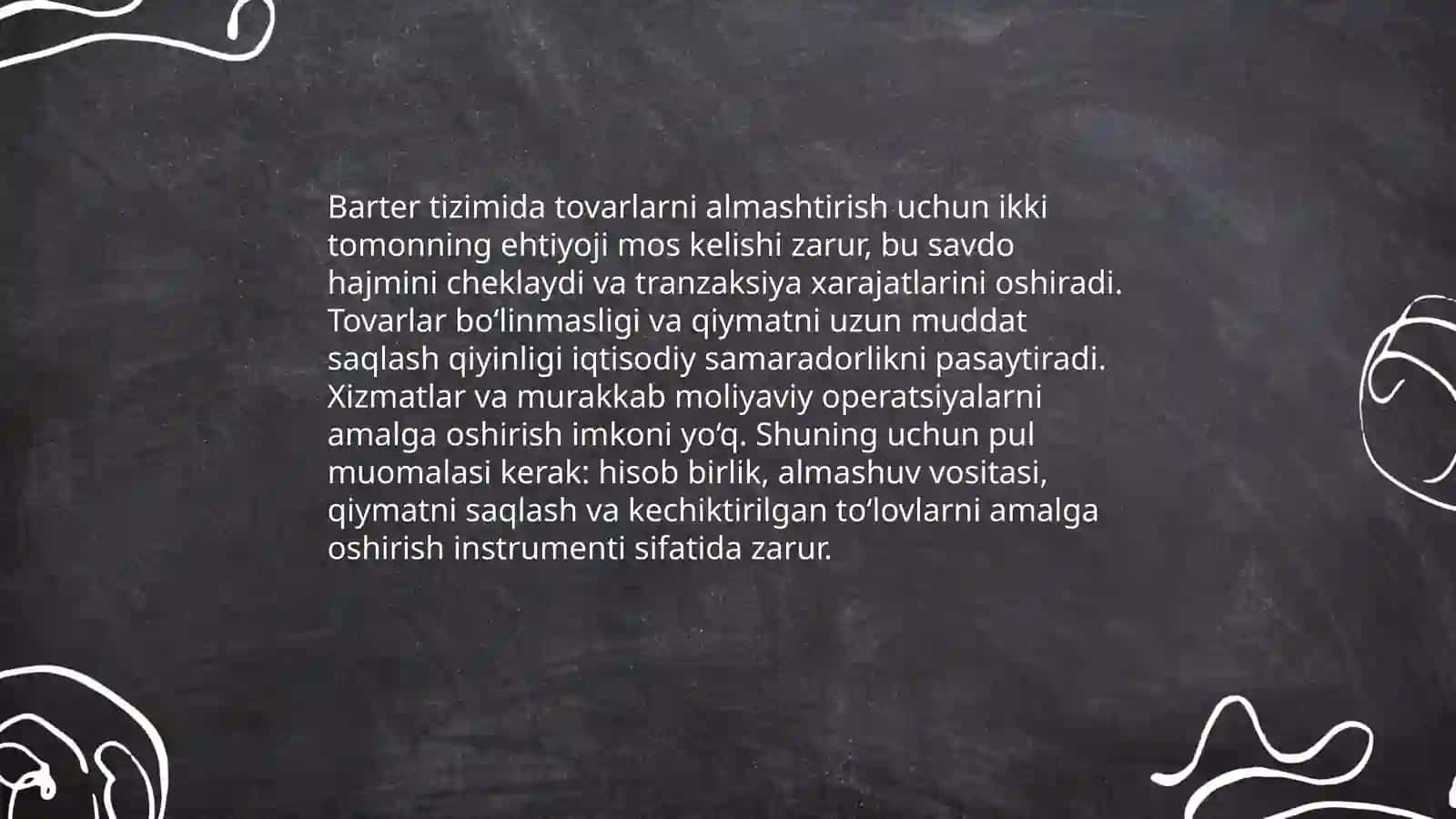 Pulning paydo bo'lishi, zarurligi va funksiyalari 4