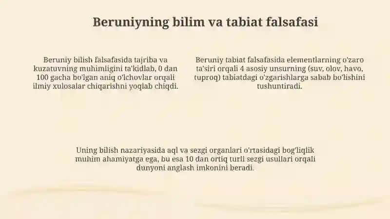 Beruniy falsafasi 4