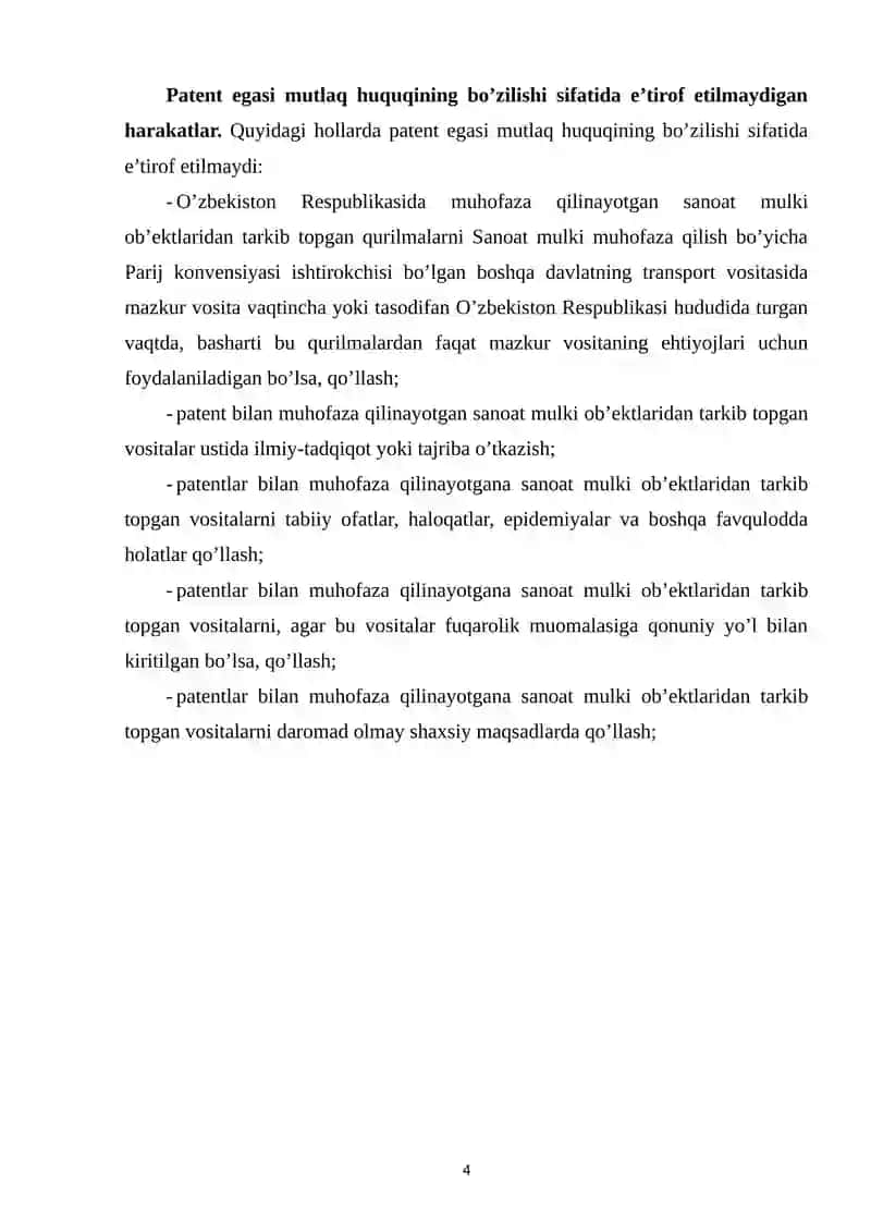 MUALLIFLIK HUQUQI VA TURDOSH HUQUQLARNI BUZGANLIK UCHUN JAVOBGARLIK 4