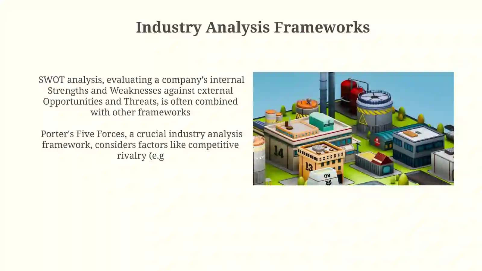Companies and their industries 4