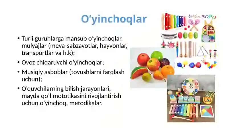 Yakkamashg’ulotxonasiga qo’yiladigan talablar 4