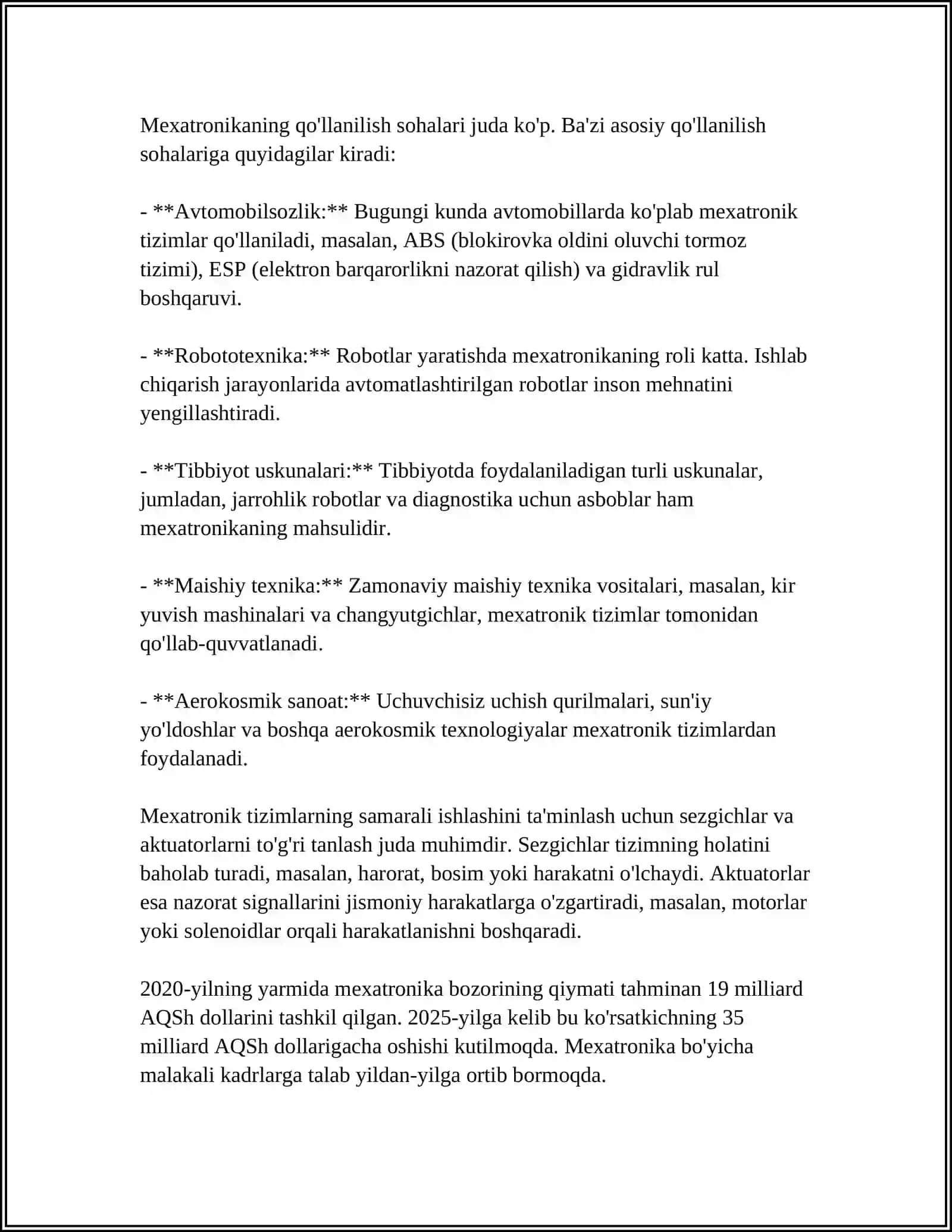 MEXATRON MODULLAR TASNIFI 4