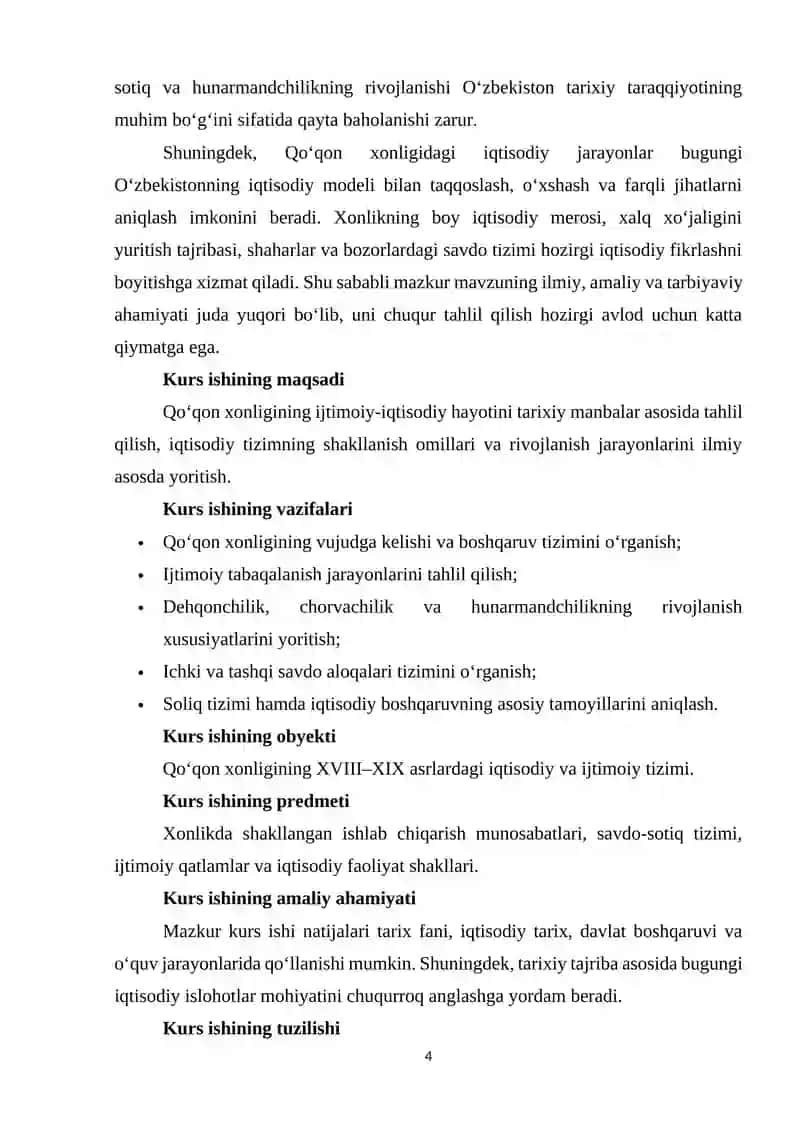 Qoʻqon xonligida ijtimoiy iqtisodiy hayot 4