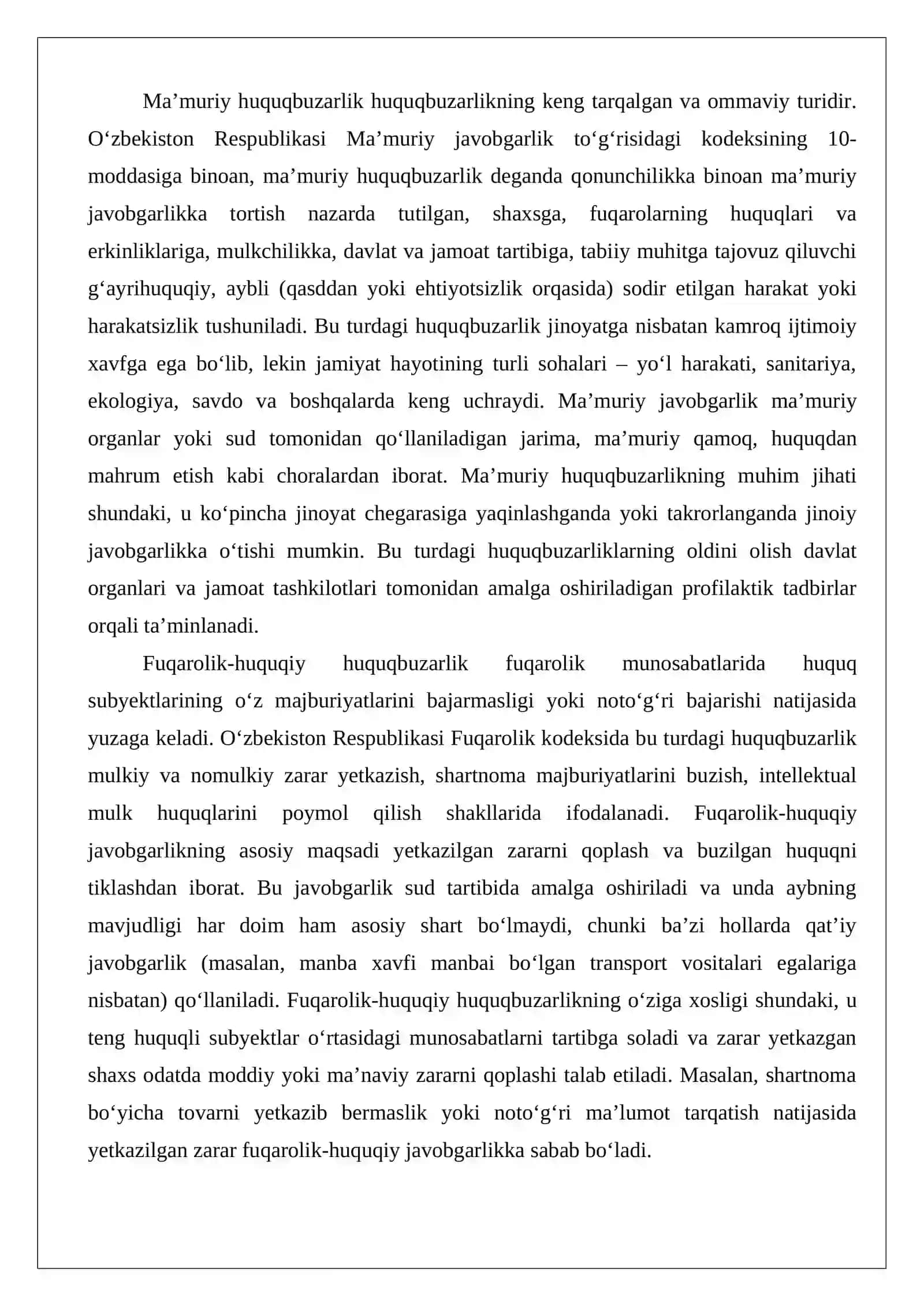 Huquqbuzarlik tarkibi 4
