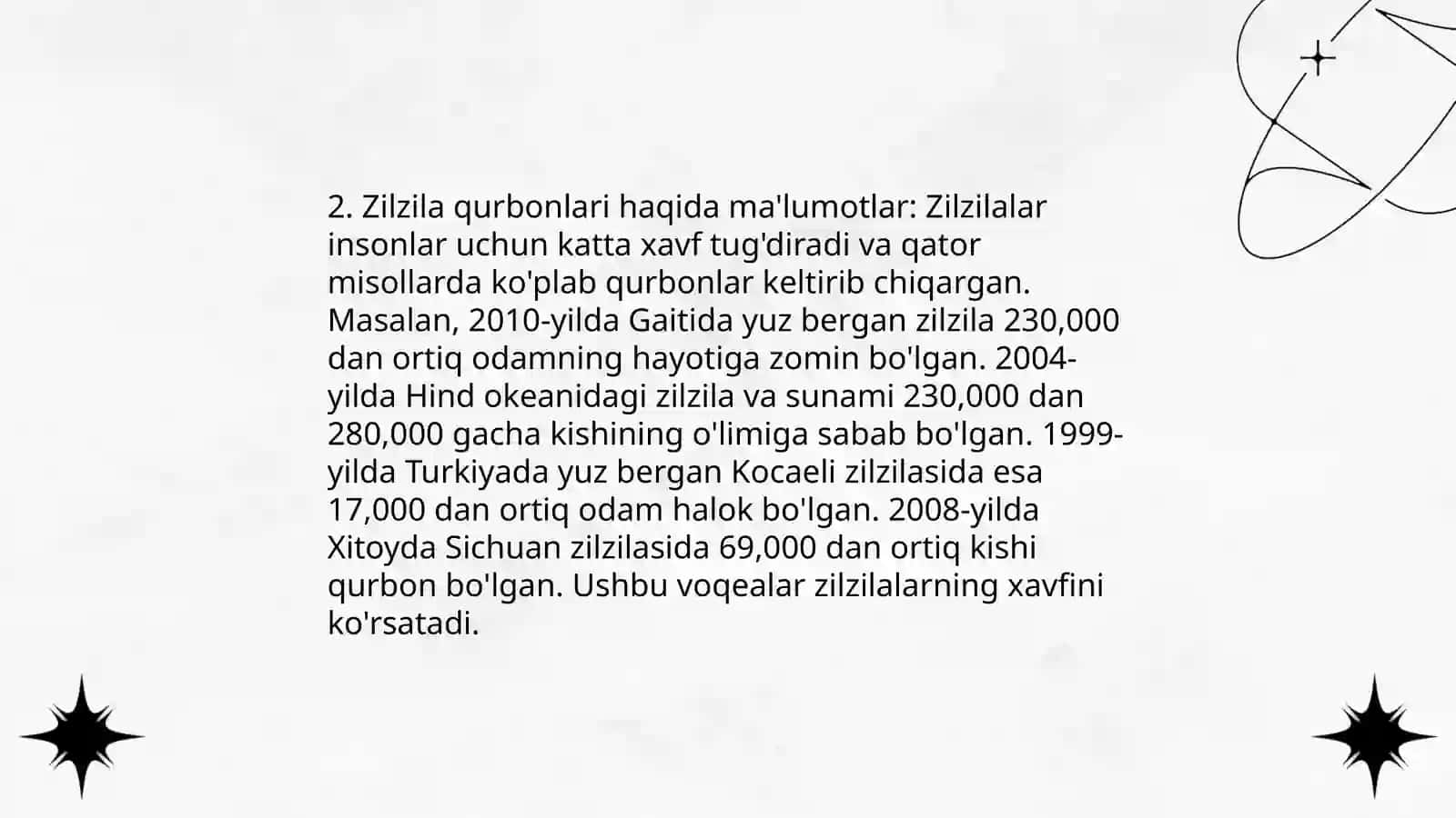 Zilzila oqibatlari 4