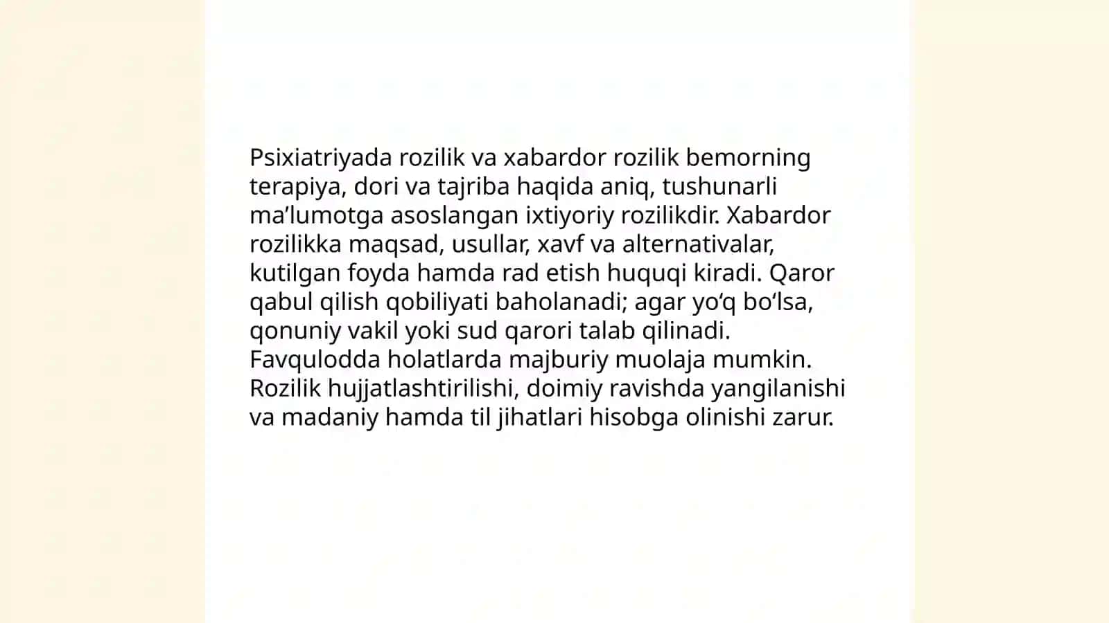 Psixatriyada etika. Stigma 4