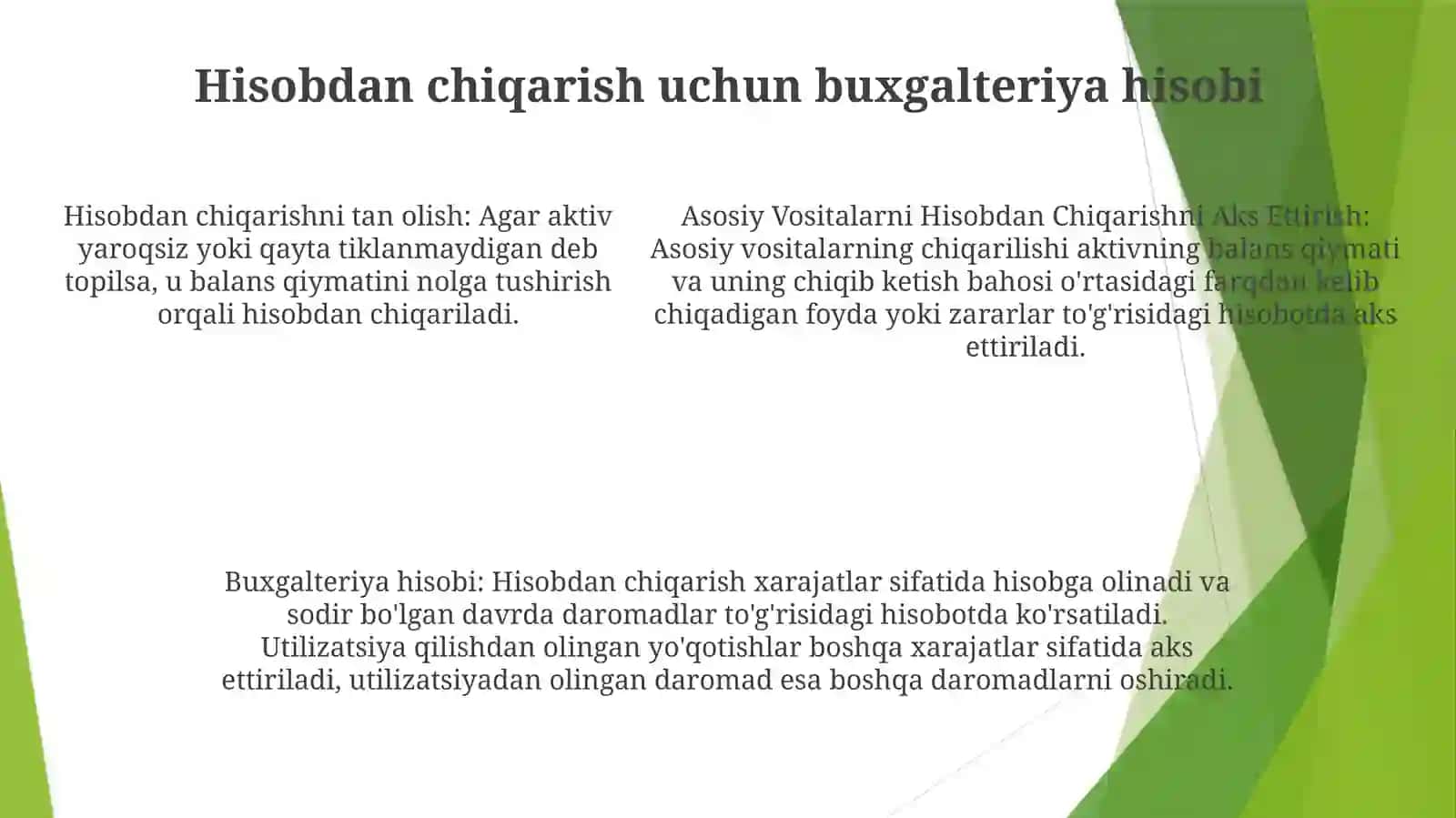 Asosiy Vositalarni Hisobdan Chiqarishni AksEttirishTartibi 4