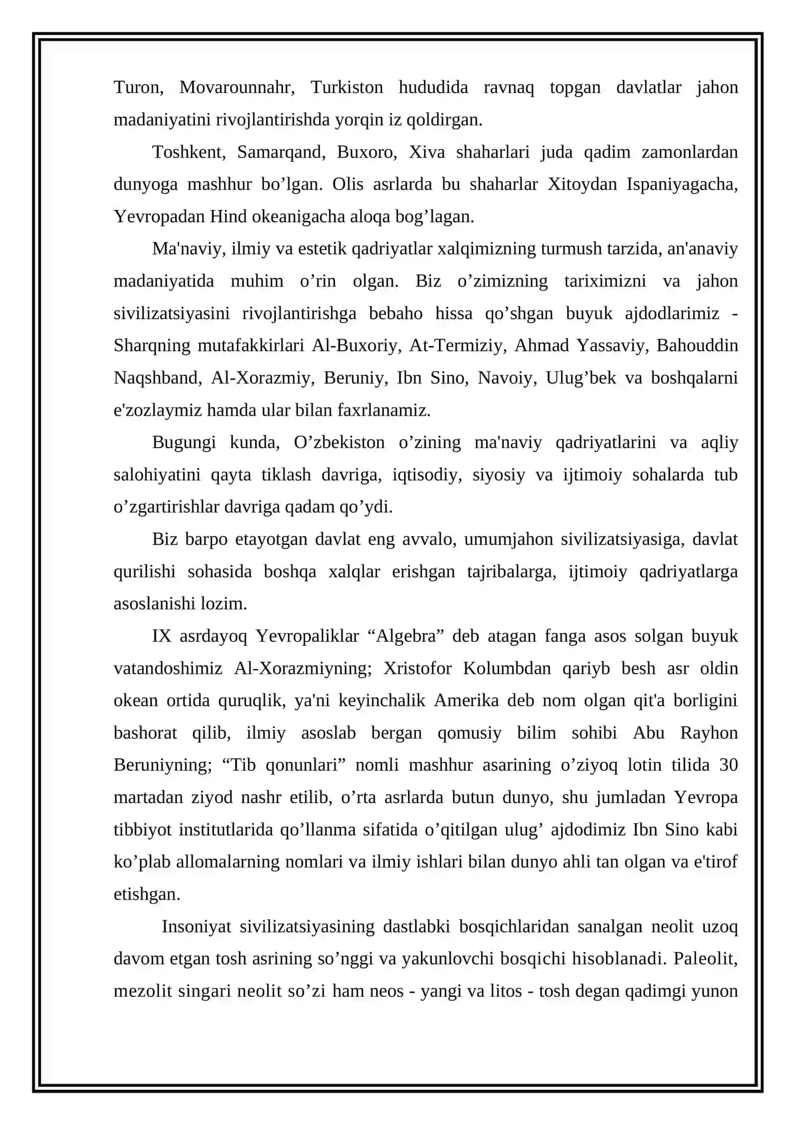 Zarafshon vohasi neolit davri yodgorliklari 4