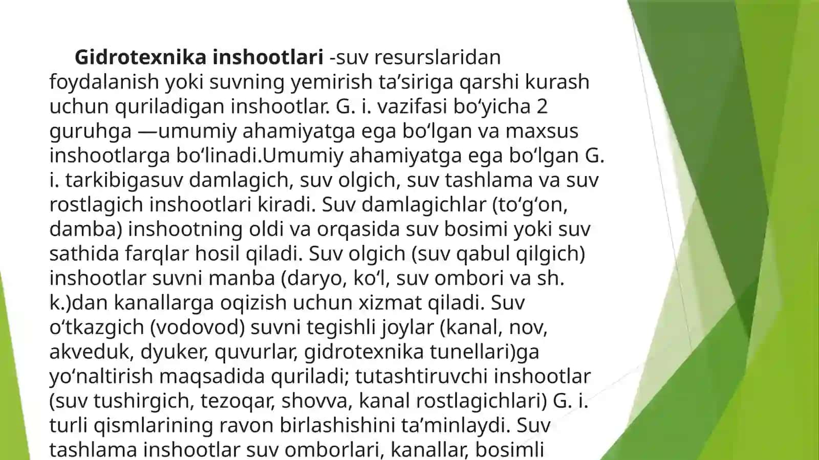 Gidrotexnika inshootlari ishonchliligi 4