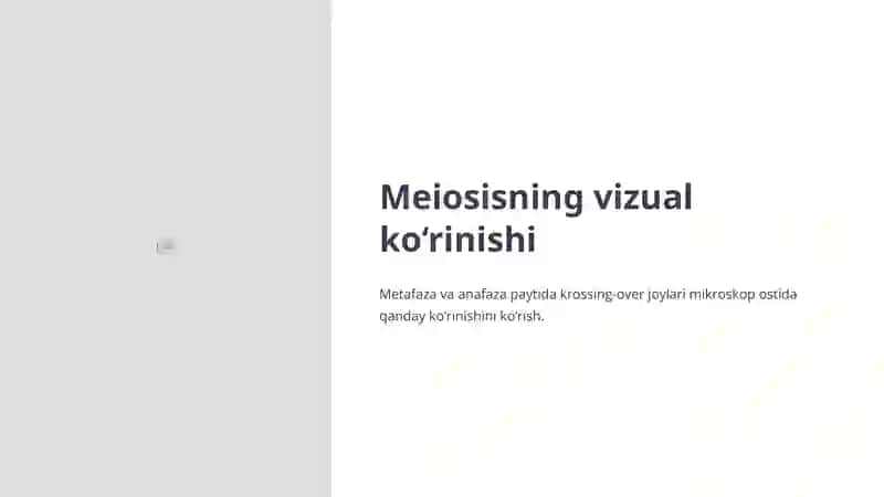 Xromosomalarning Qaytako‘rilishi 4