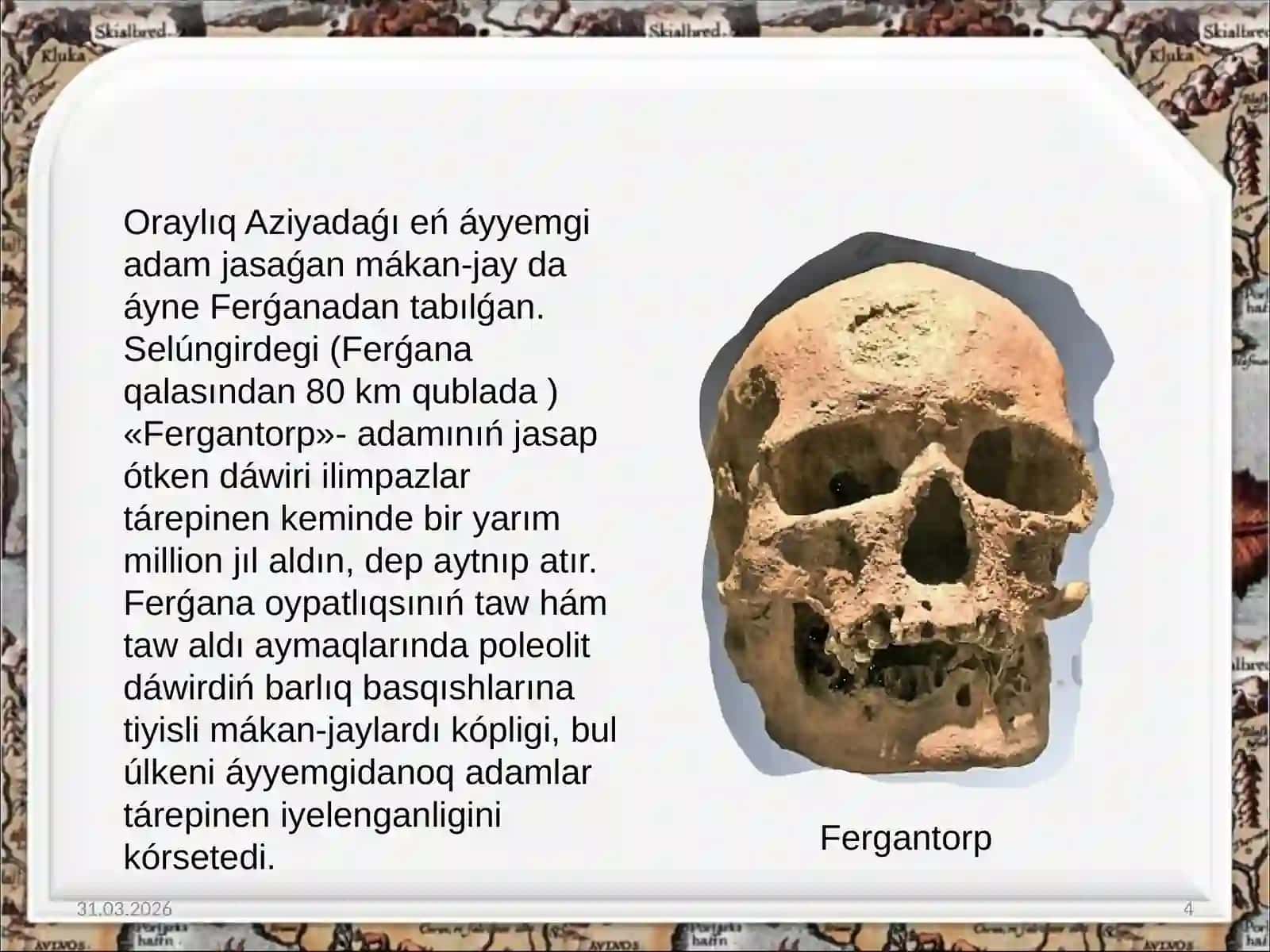 Ferǵana erte orta asirler dawiri estelikleri 4