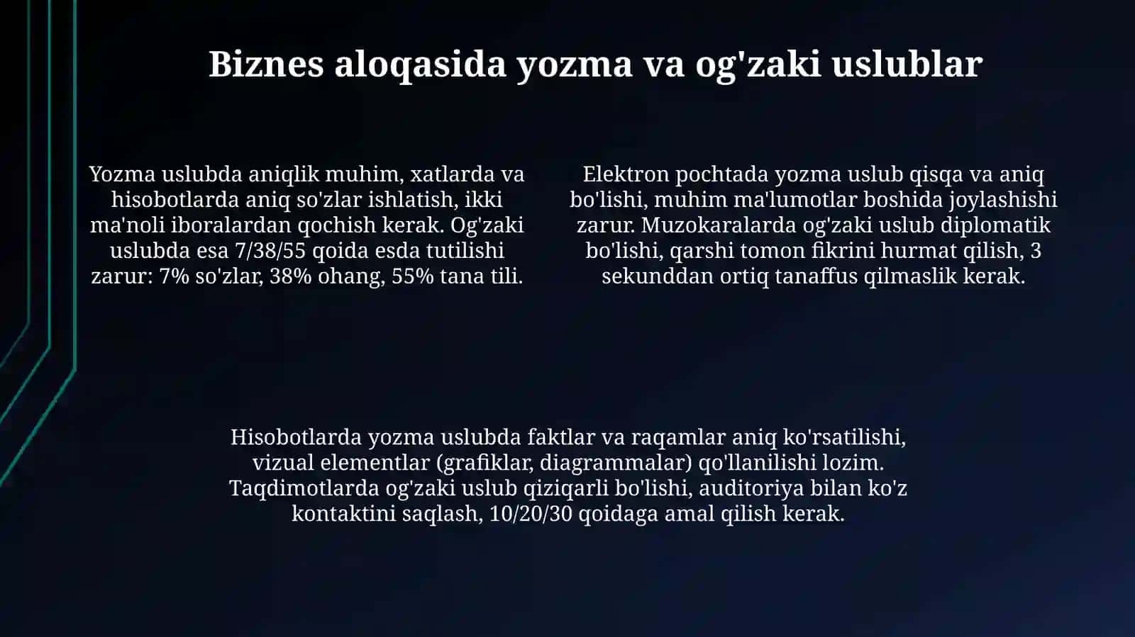 Ixtisoslashgan atamalar (ROI, KPI, SWOT) 4