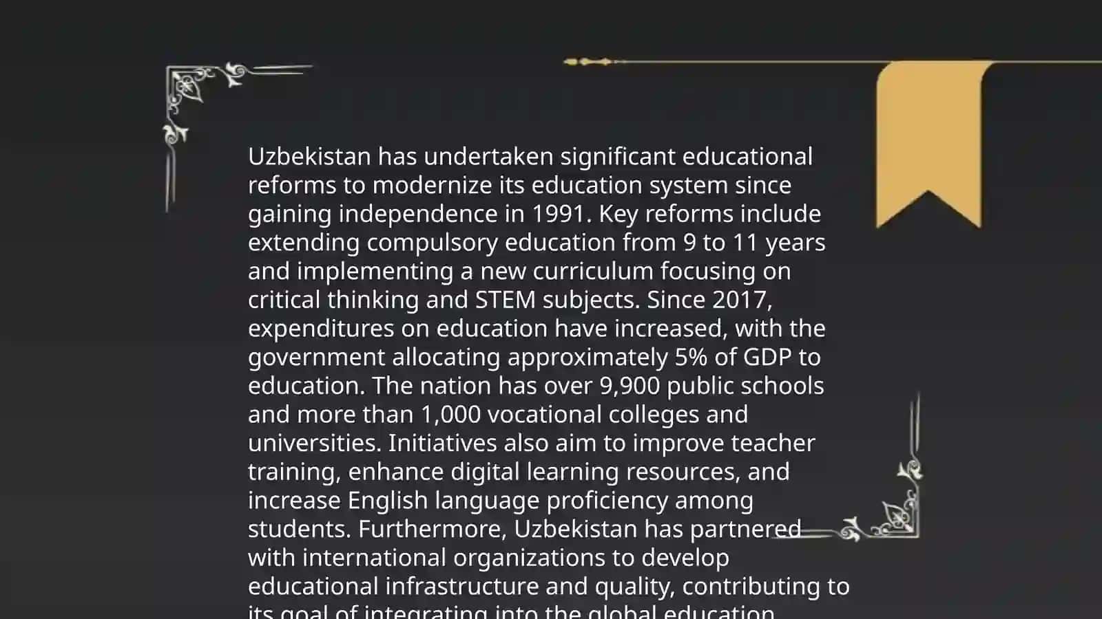 Education in Uzbekistan 4