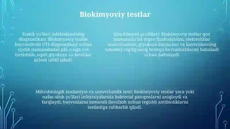 Satfilakoklarning Diagnostikasi (Veterinariya) 4