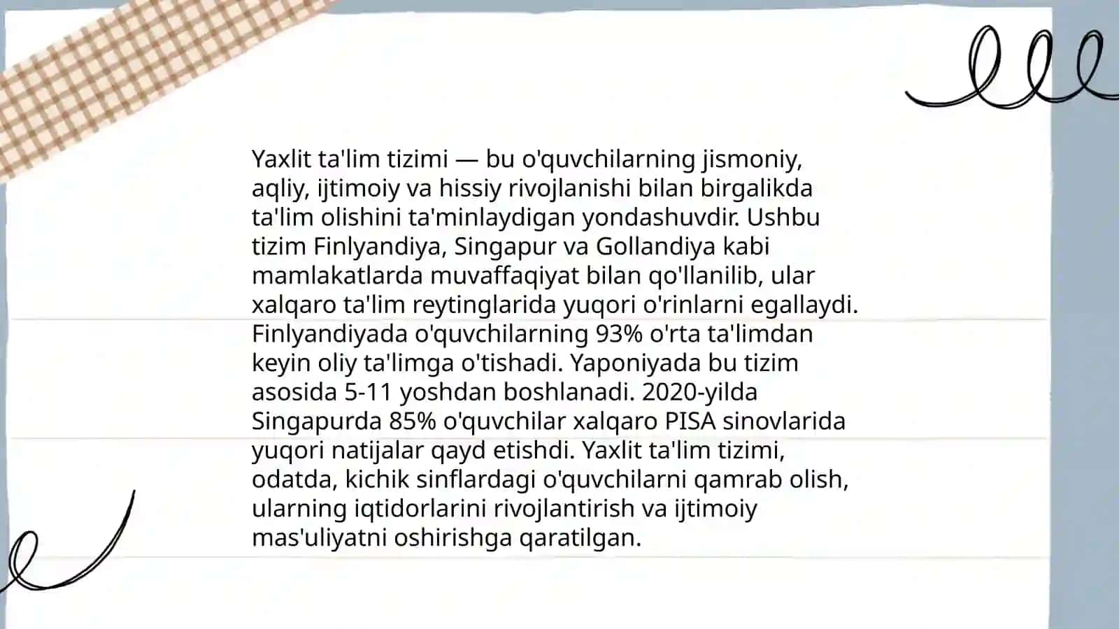Yaxlit pedagogik jarayon 4