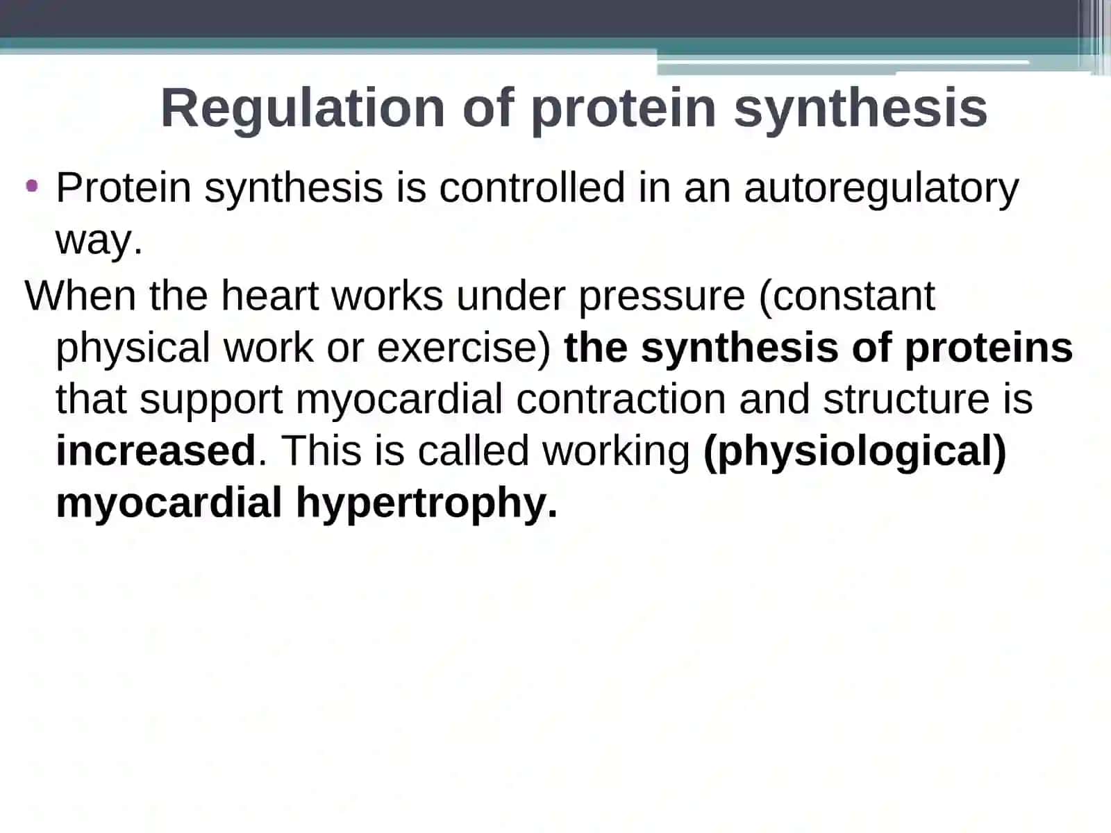 REGULATION OF CARDIAC ACTIVITY 4