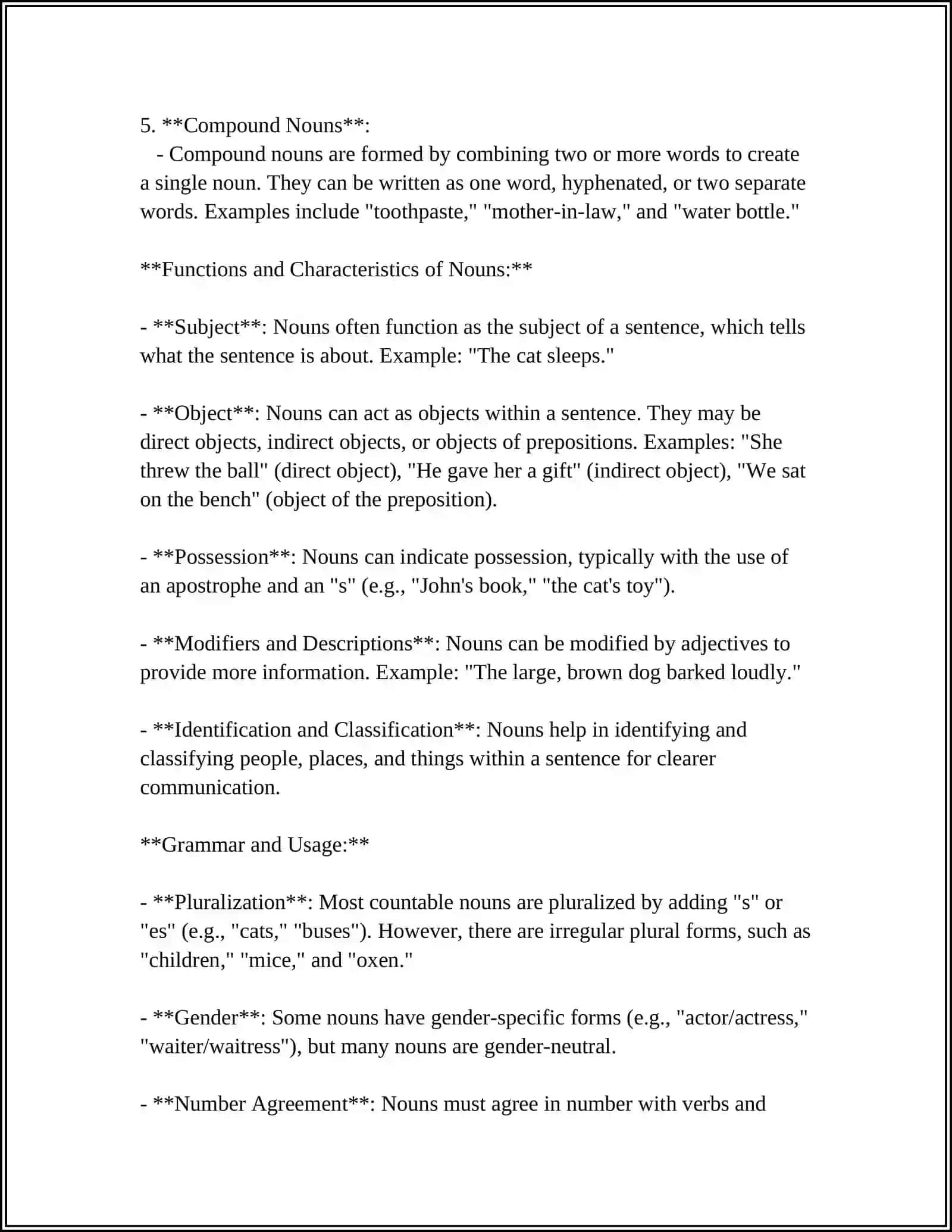PARTS OF SPEECH 4