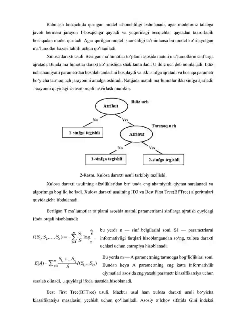 Axborotni izlash va ajratishda Sodda Bayes algoritmlari 4