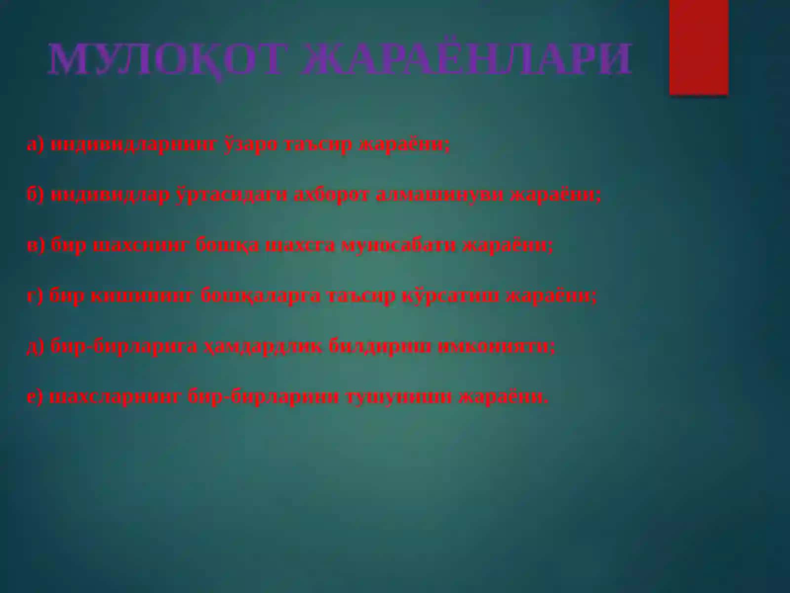 Мулоқот психологияси 4