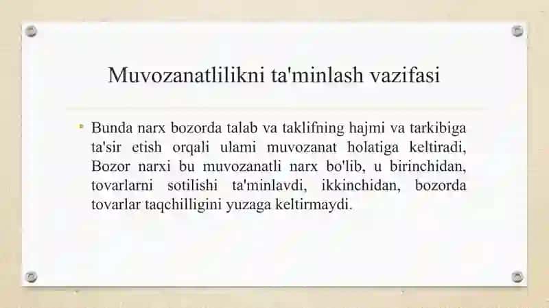 Korxonalarda narx shakllanishini boshqarish jarayoni 4
