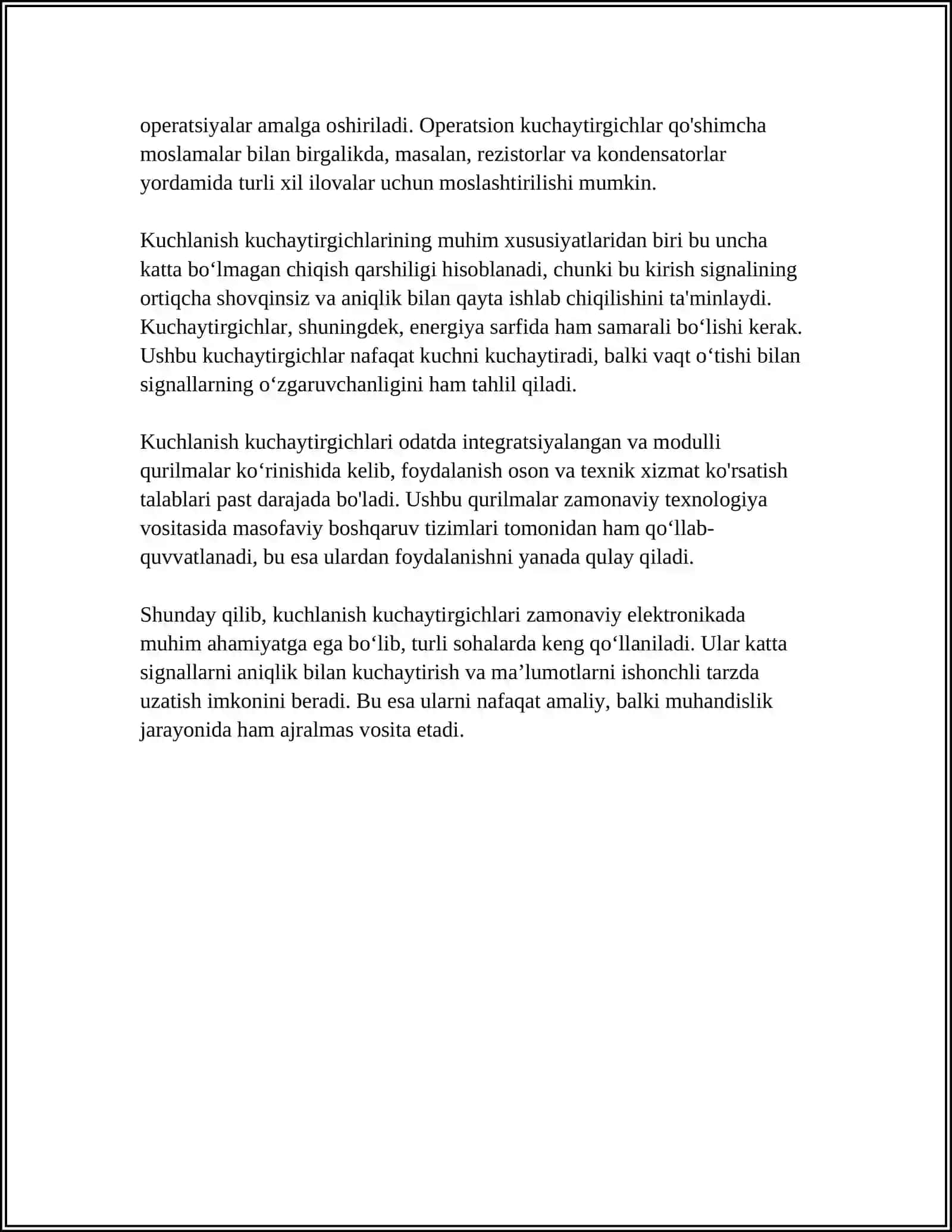 KUCHAYTIRGICHLAR 4