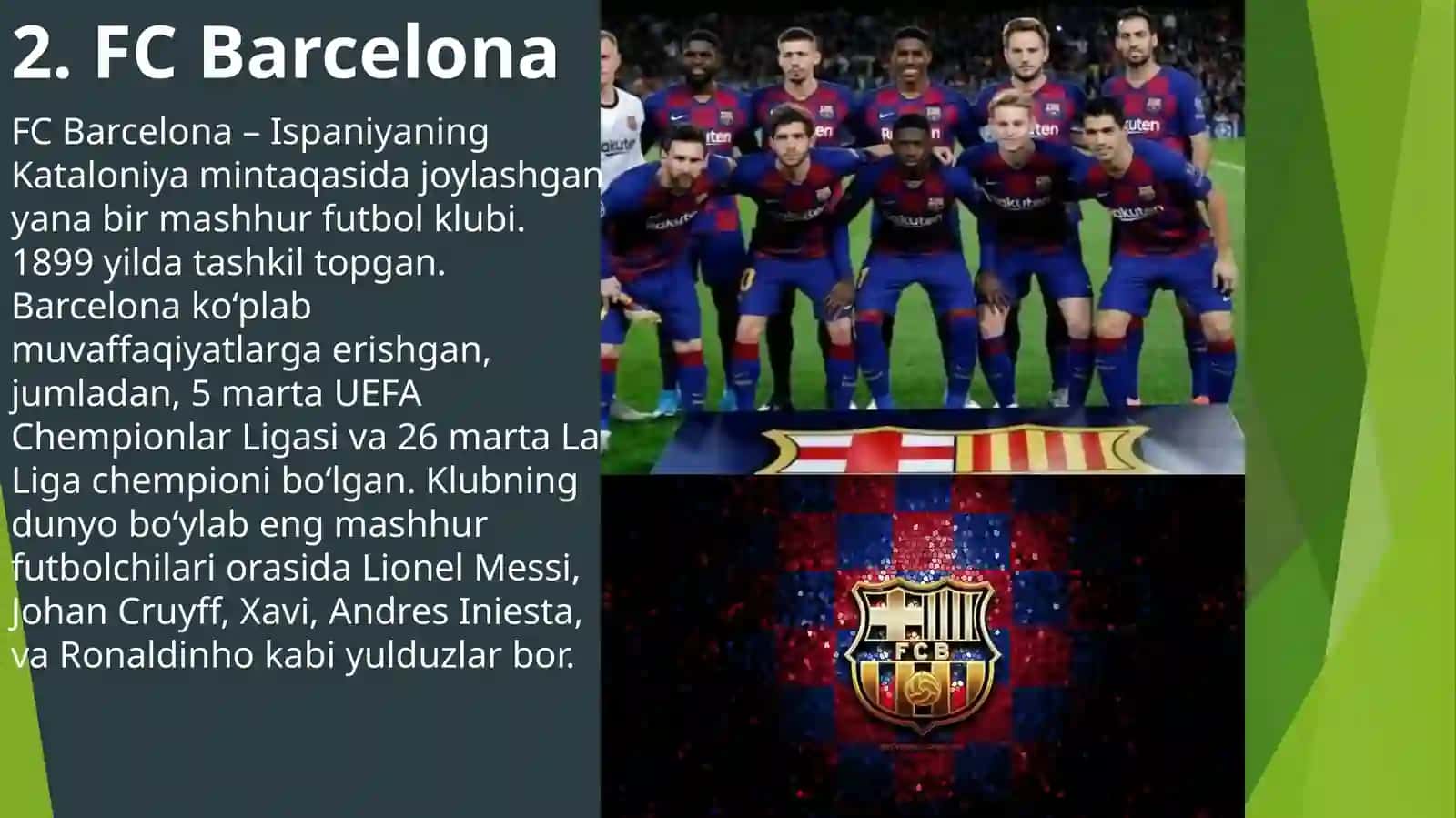 ENG ZO`R FUTBOL JAMOLAR VA O`YINCHILAR 4