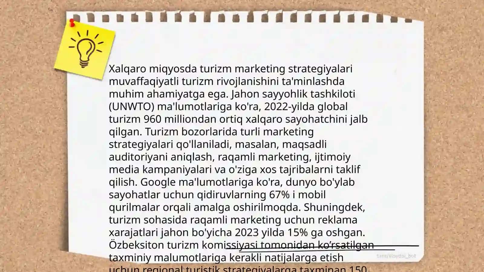 Xalqaro Turizm Bozorida Marketing 4