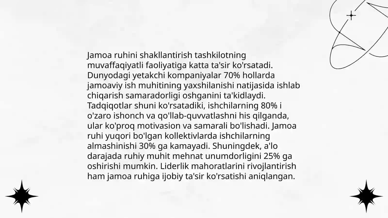 Jamoada yetakchilik qobiliyatlarini rivojlantirish 4