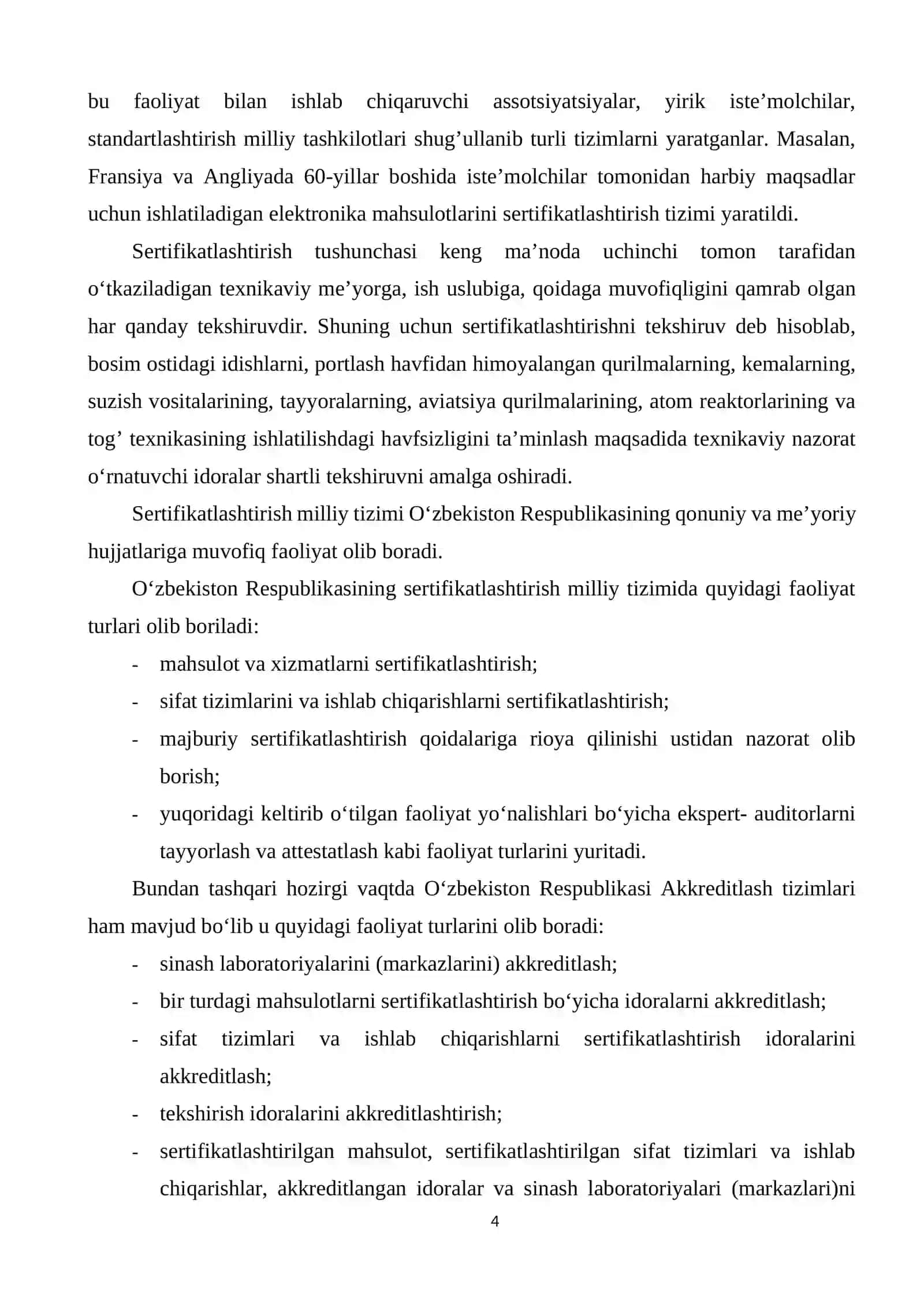 Geometriya o'lchov vositalarini qiyoslash labaratoriyasini tashkil qilish 4