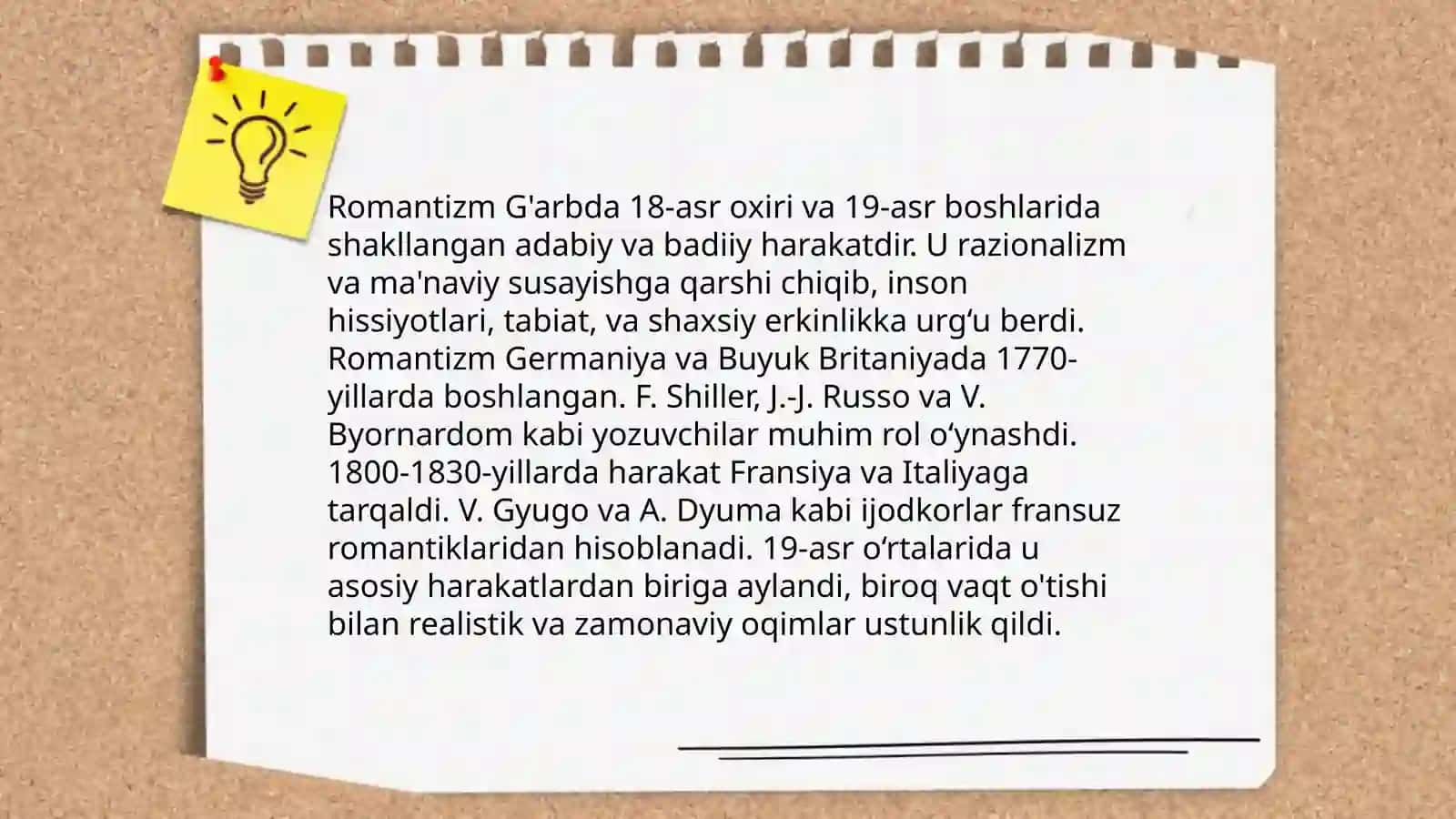 Sharq va G'arb romantizmining estetik mohiyati 4