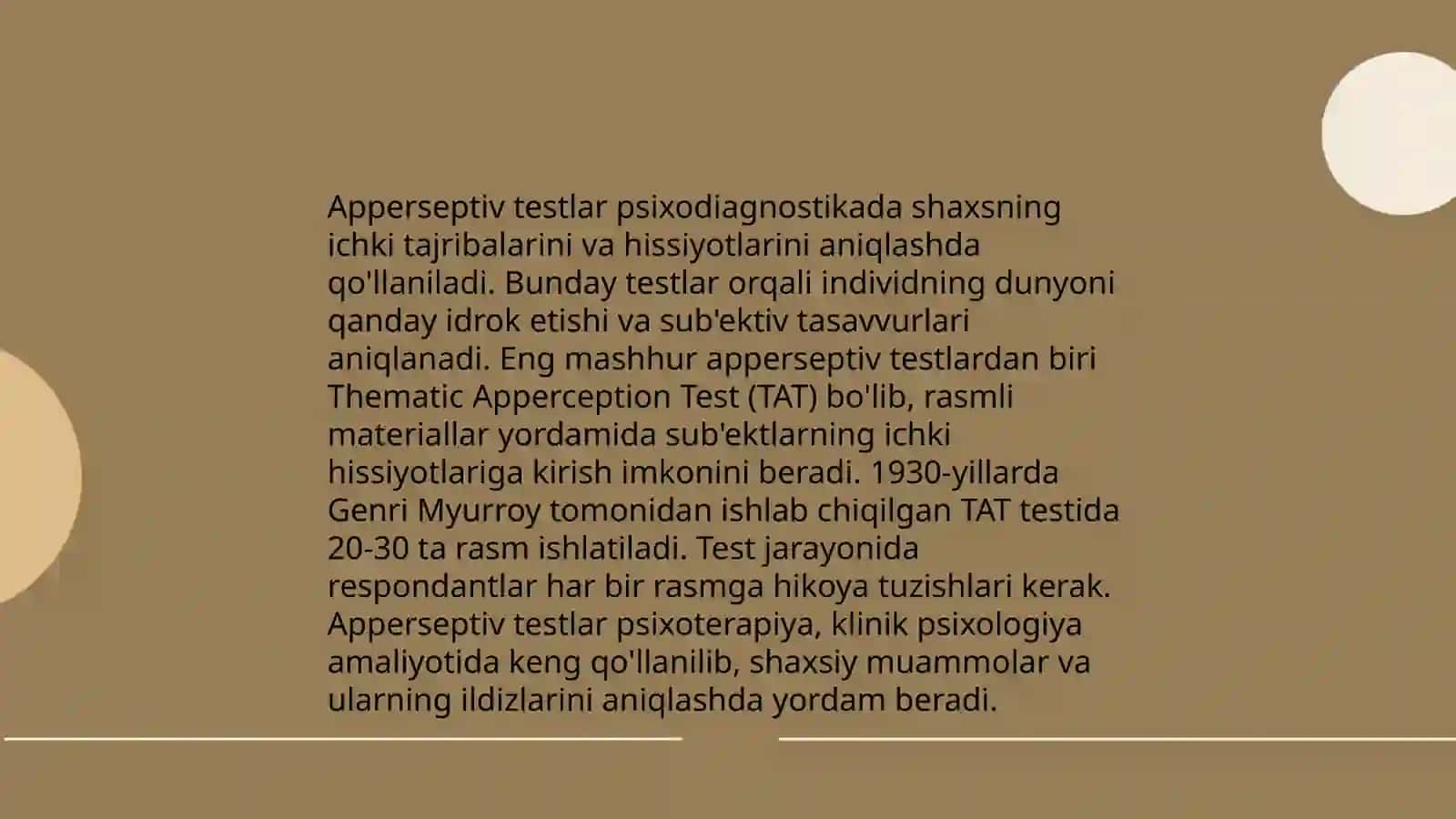 Psixodiagnostikada appertseptiv testlar tahlili 4