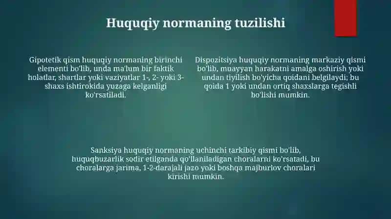 Huquqiy normalar 4