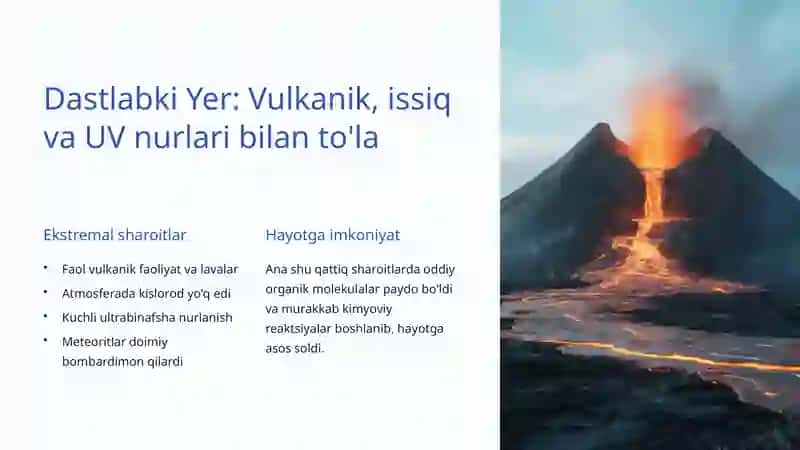Hayotning Kelib Chiqishi Haqidagi Nazariyalar 4