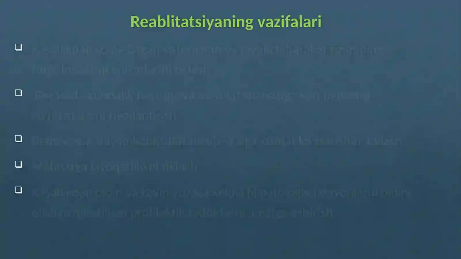 Reabilitologiya haqida tushuncha 4