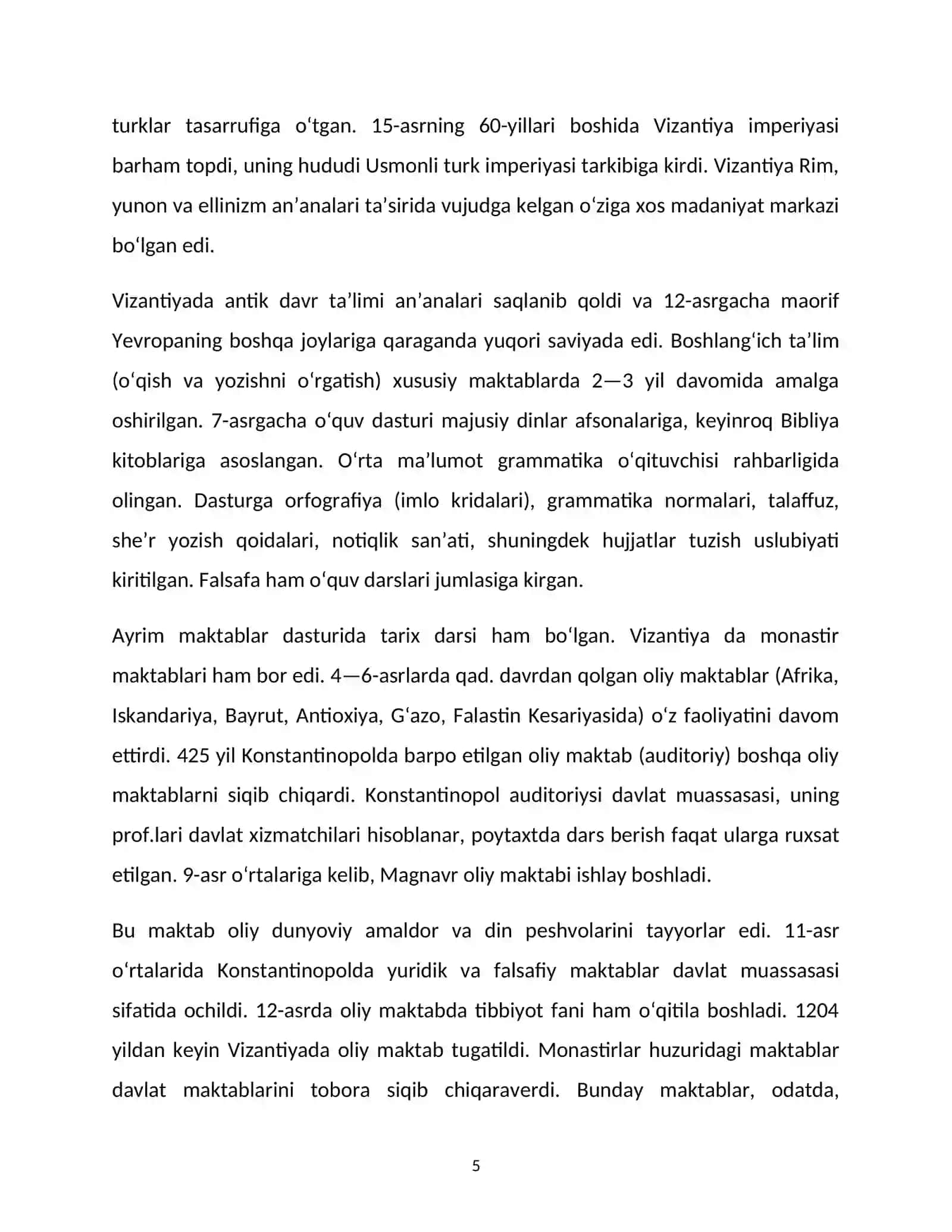 Vizantiyaning oʻrta asr madaniyati 4