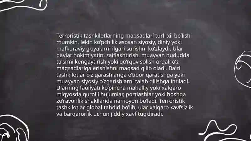 Xalqaro teroristik tashkilotlar 4