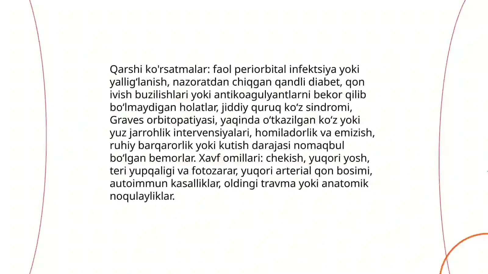 Yuqori qovoq blefaroplastikasi 4