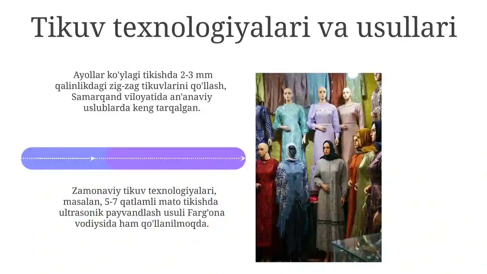 Tikuv Texnologiyalari va Uslublari 4