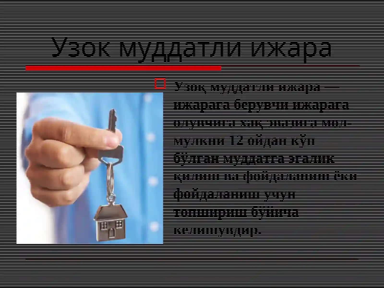 Ижара муносабатлари моҳияти ва ташкил қилиш механизми 4