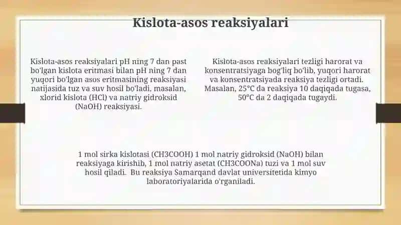 Asoslar.kislota va tuzlar 4