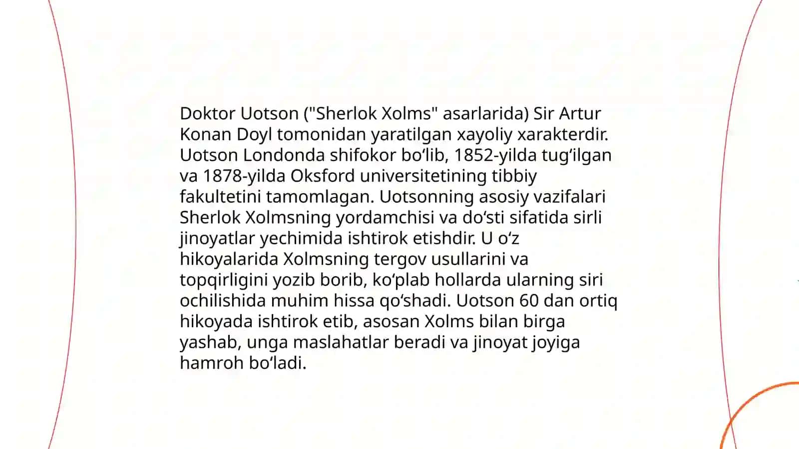 Artur Konan Doylning "Sherlok Xolms" asari 4