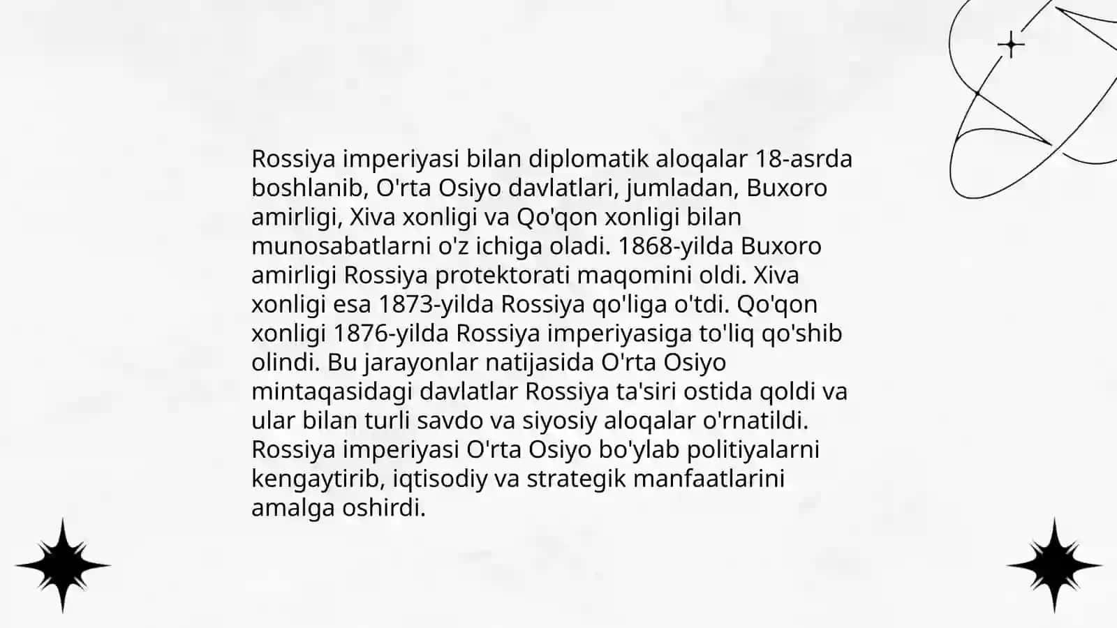 Buxoro xonligining tashqi siyosati 4