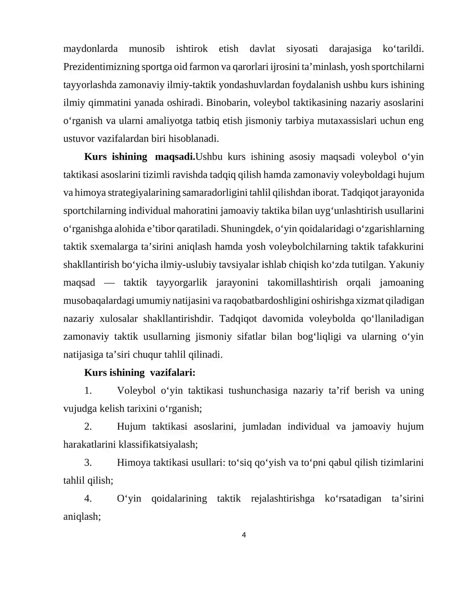 VOLEYBOL O'YIN TAKTIKASI ASOSLARI 4