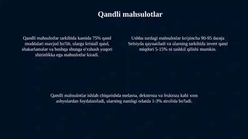 Shokolad mahsulotlari 4