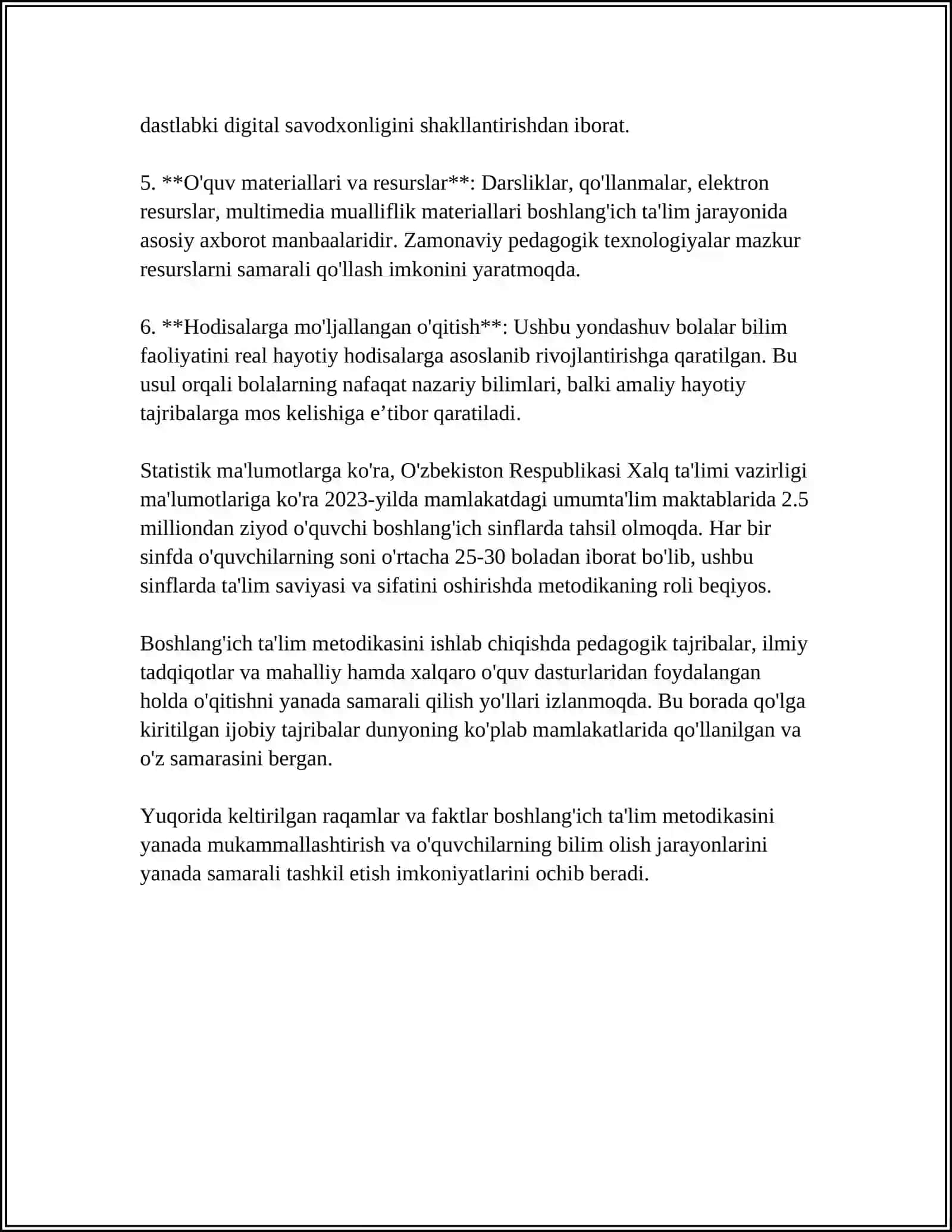 Boshlang'ich ta'lim metodikasi 4