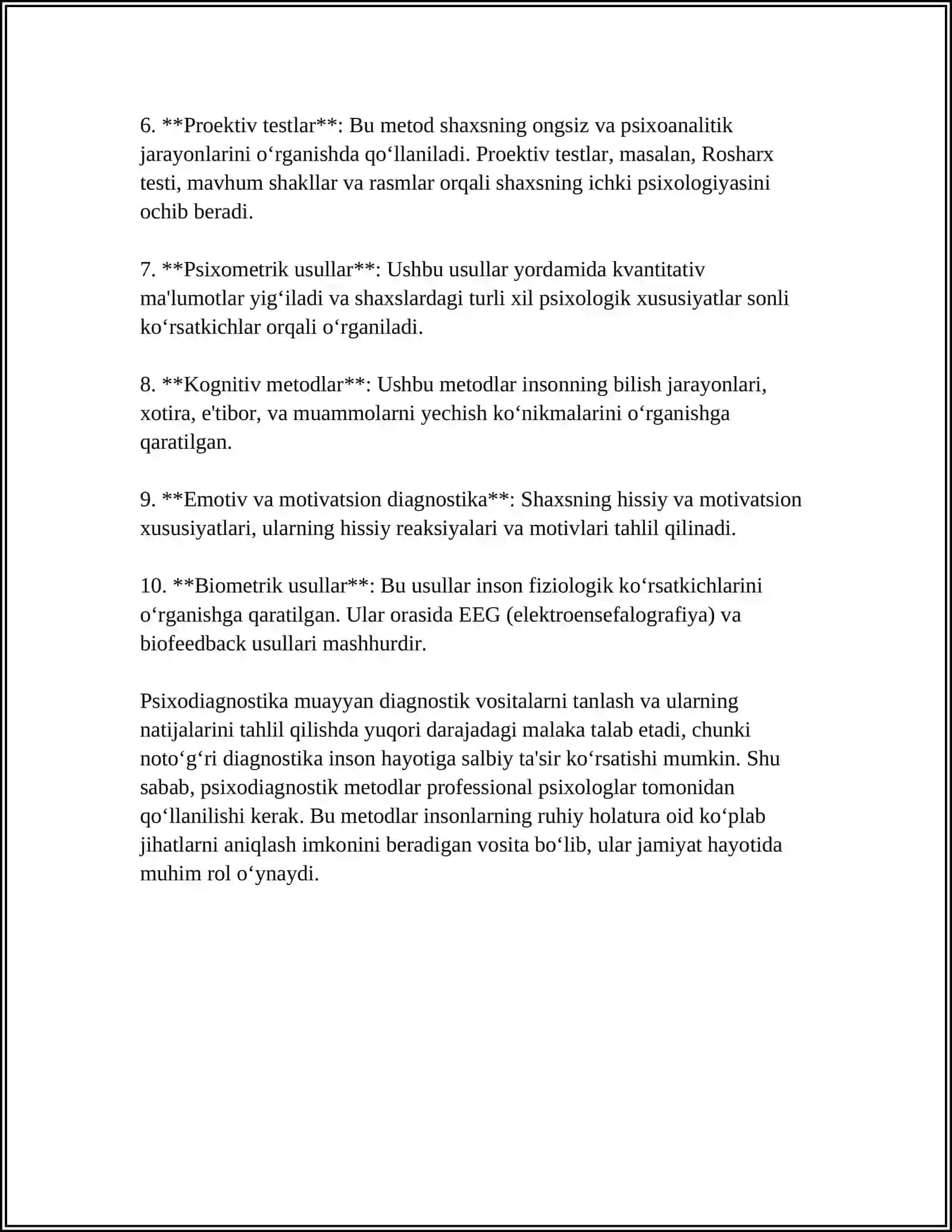 Psixodiagnostik metodlar 4