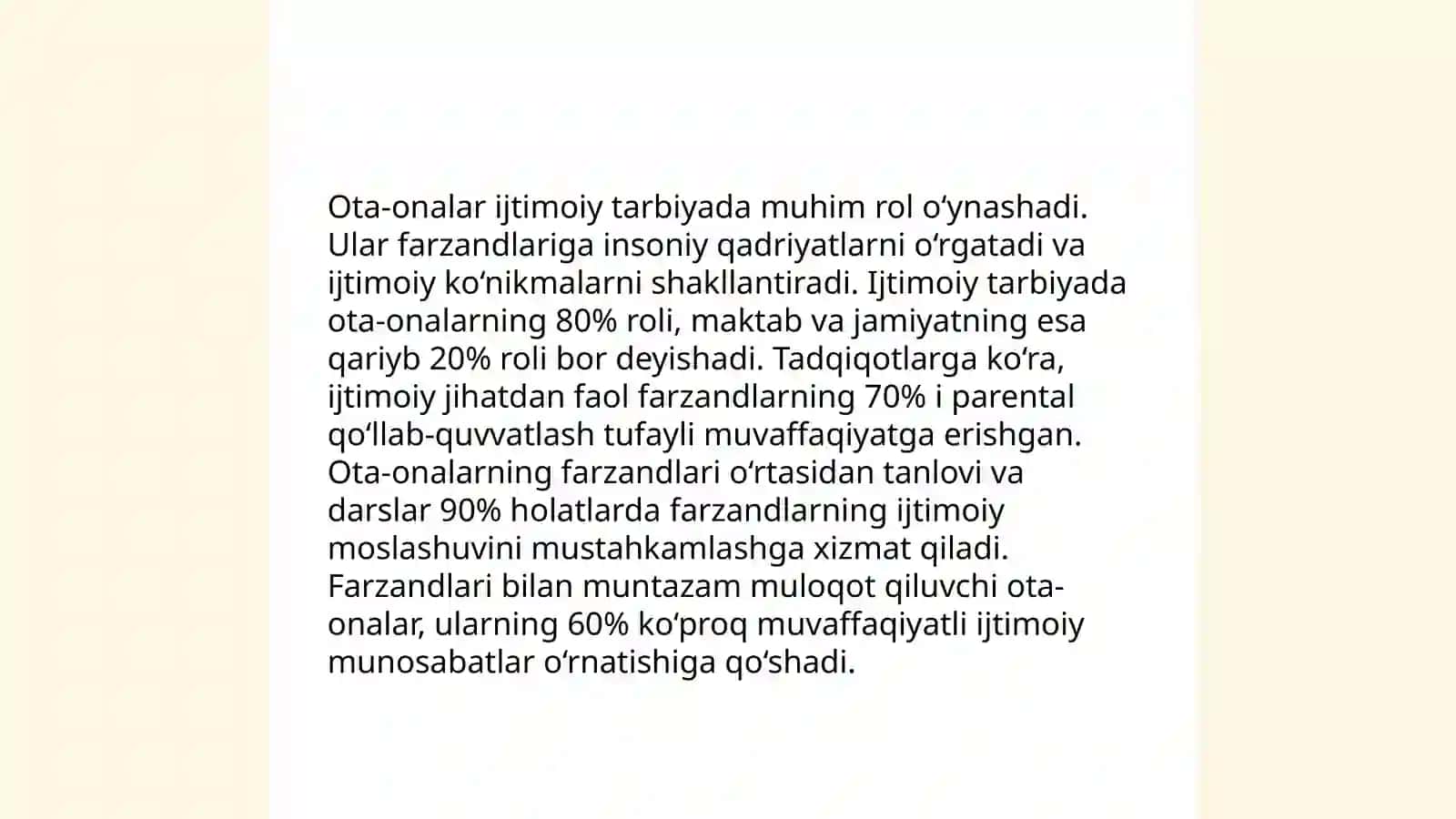 Ijtimoiy tarbiya 4