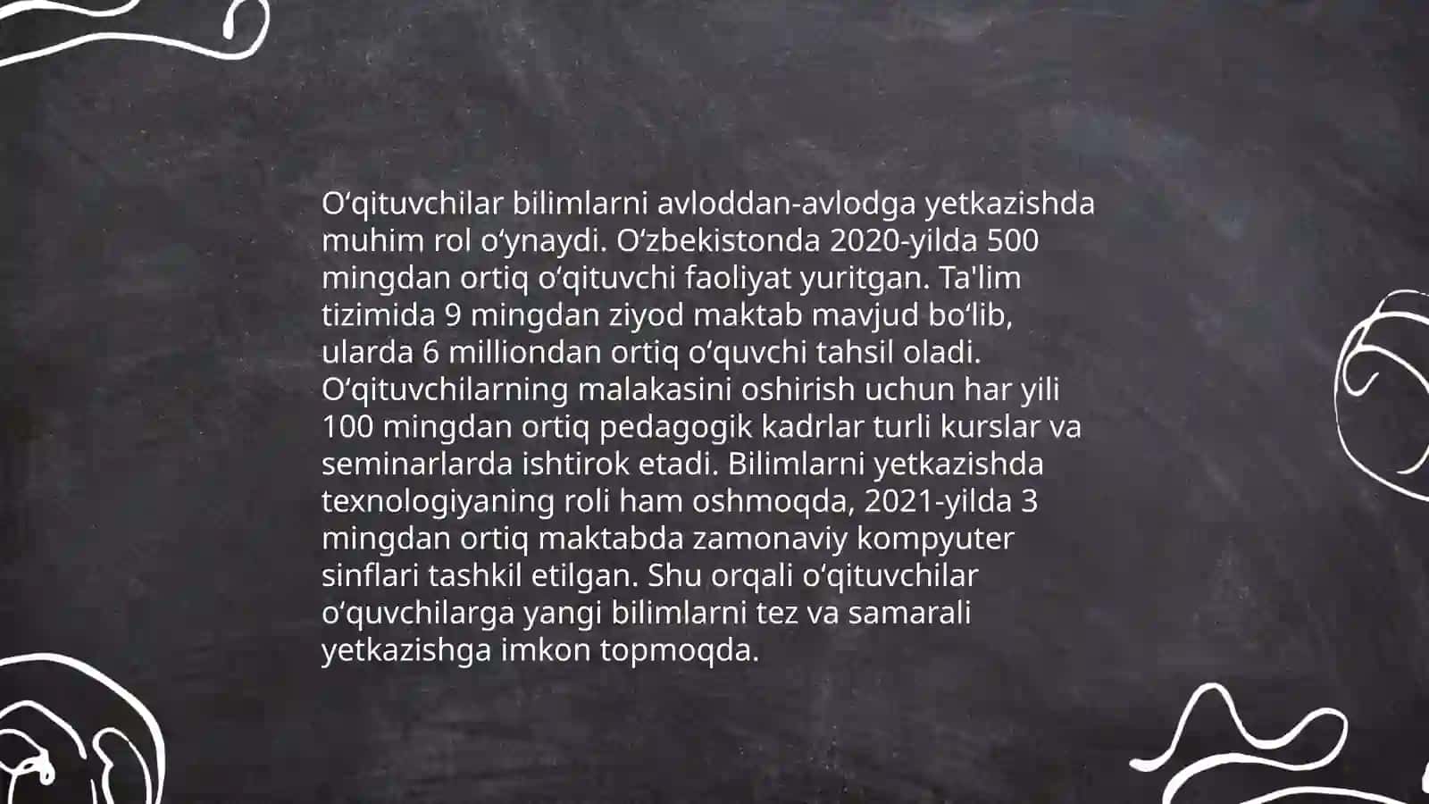 Oʻqituvchining jamiyatda tutgan oʻrni 4