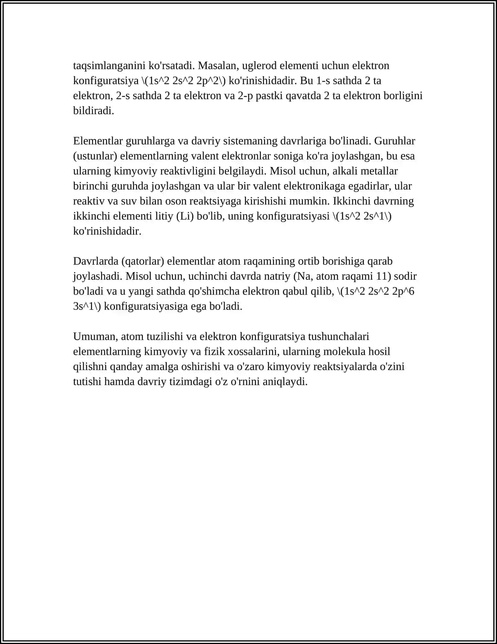 ELEMENT ATOMLARINING SQEKTRLARI. MOZLI QONUNI 4